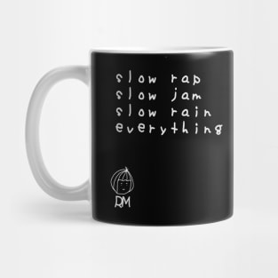 Slow Rap Slow Jam Slow Rain Everything Slow - RM BTS Lyrics Mug